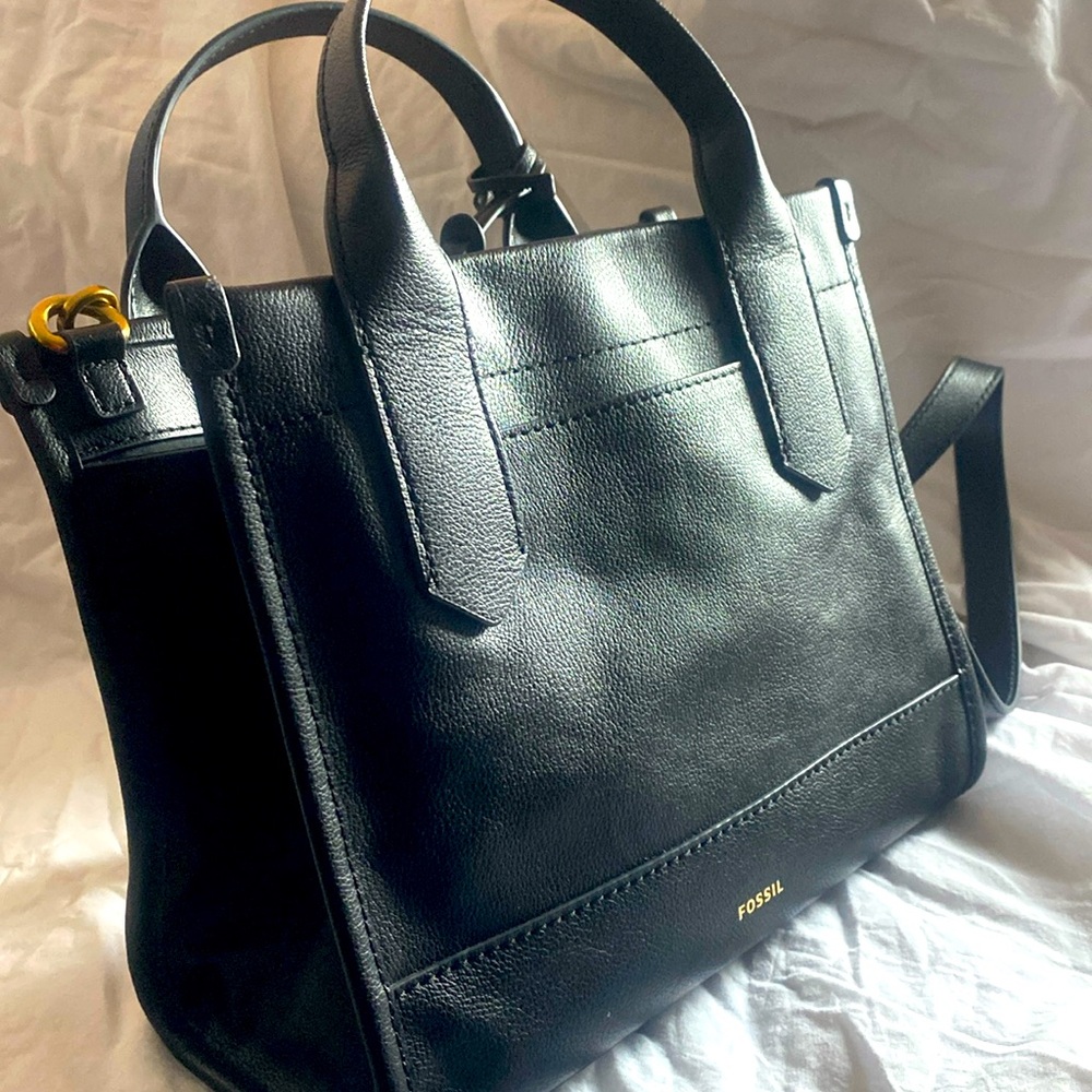 Fossil Leather small tote